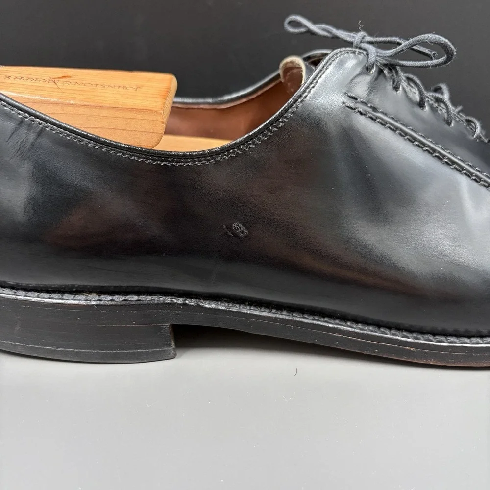 Allen Edmonds Belgium Wholecut Oxford Dress Shoes Mens 13 A Black‎ Calf Leather